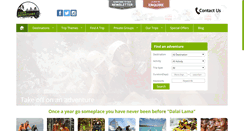 Desktop Screenshot of iloveadventuretravel.com